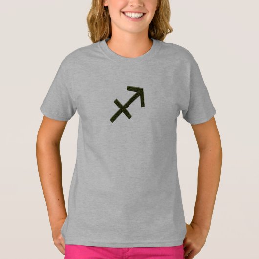 Kies kleur Sagittarius Zodiac Astrologisch teken T-shirt (Voorkant)
