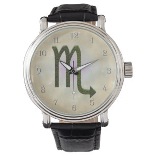 Kies kleur Schorpioen Zodiac Astrologisch teken Horloge