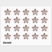 Kies kleur Virgo Zodiac Astrologisch teken Ster Sticker (Vel)