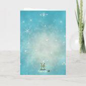 Kies kleur Vissen Zodiac Astrologisch teken Kaart (Achterkant)