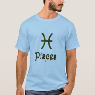 Kies kleur Vissen Zodiac Astrologisch teken T-shirt