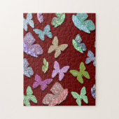 Kies Kleur Vlinders Surrealistisch & Fluttering Legpuzzel (Verticaal)