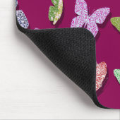 Kies Kleur Vlinders Surrealistisch & Fluttering Muismat (Hoek)