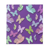 Kies Kleur Vlinders Surrealistisch & Fluttering Notitieblok (Voorkant)