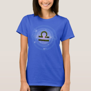 Kies kleur Weegschaal Zodiac Astrologisch teken T-shirt