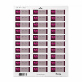Kies Kleurenpoot op het Hart Etiket (Full Sheet)