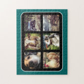 Kies Kleurinstagram fotocollage Legpuzzel (Verticaal)