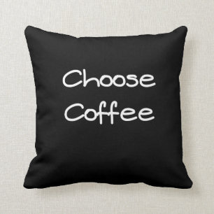 Kies koffie kussen