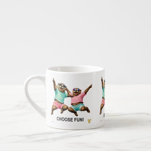 Kies Leuk Otter Duo Espresso Kop (Links)