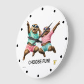 Kies Leuk Otter Duo Grote Klok (Hoek)