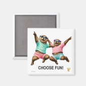 Kies Leuk Otter Duo Magneet (Voorkant / Achterkant)
