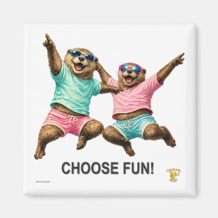 Kies Leuk Otter Duo Magneet