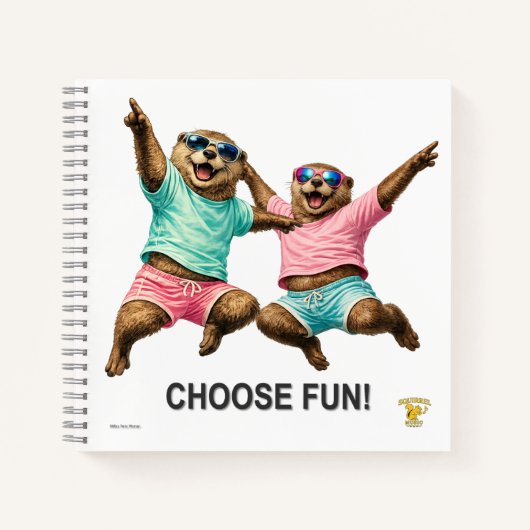 Kies Leuk Otter Duo Notitieboek (Voorkant)