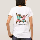 Kies Leuk Otter Duo T-shirt (Achterkant)