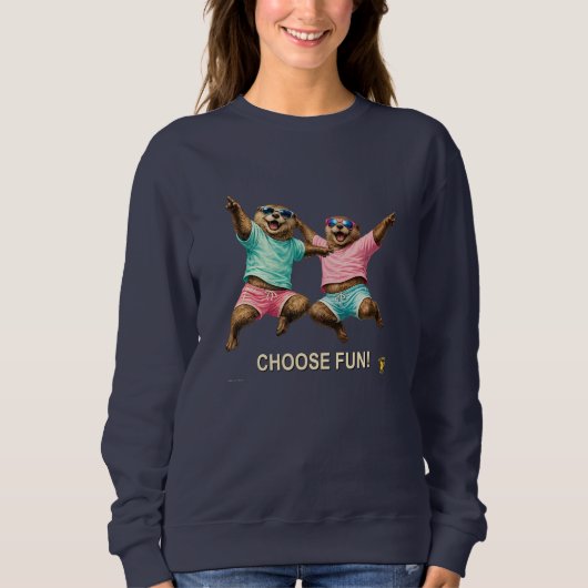 Kies Leuk Otter Duo Trui (Voorkant)