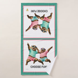 Kies Leuke Otter Duo Badhanddoek