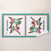 Kies Leuke Otter Duo Badhanddoek (Badhanddoek)