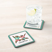 Kies Leuke Otter Duo Bier Onderzetter (Rechterzijde)