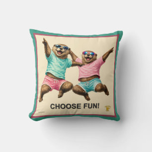 Kies Leuke Otter Duo Kussen