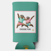 Kies Leuke Otter Duo Seltzer Blikjeskoeler (Achterkant)