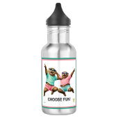 Kies Leuke Otter Duo Waterfles (Links)