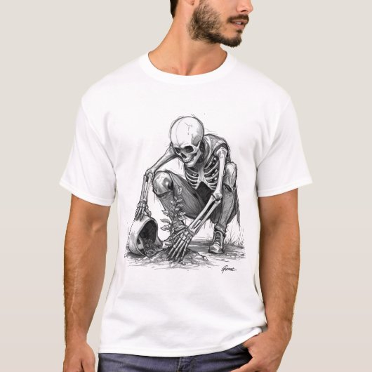 Kies Leven Boven Oorlog – Anti WW3 Statement T-shi T-shirt (Voorkant)