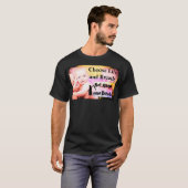 Kies leven en adem t-shirt (Voorkant volledig)