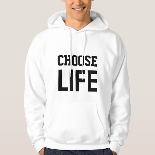 KIES LEVEN HOODIE (Voorkant)