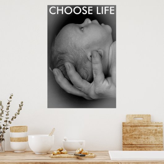 KIES LEVEN POSTER (Keuken)