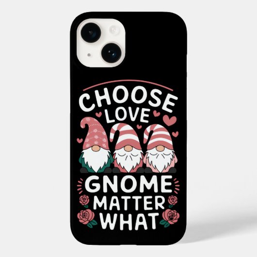 Kies Liefde Dwerg Matter Wat Valentijnsdag Case-Mate iPhone Case (Achterkant)