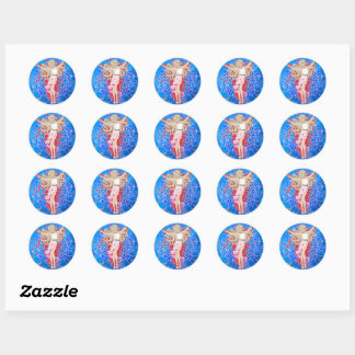 KIES LIEFDE - SINGLE RONDE STICKER