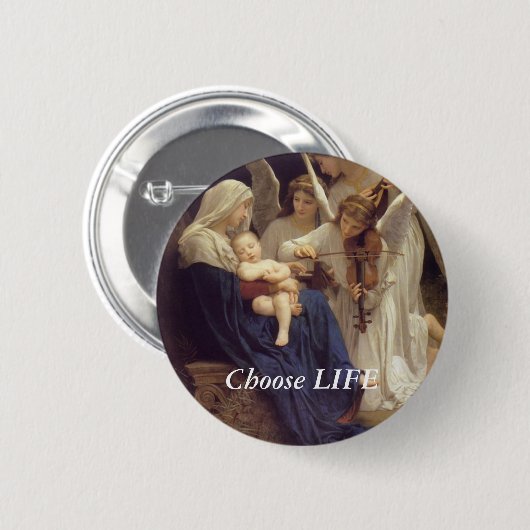 Kies LIFE-Button Ronde Button 5,7 Cm (Voorkant /achterkant)