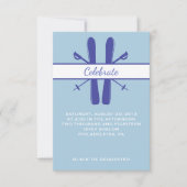 KIES LIFT TICKET Bar Bat Mitzvah Party Card Kaart (Voorkant)