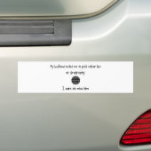 Kies Man of Geografie Bumpersticker (Op auto)