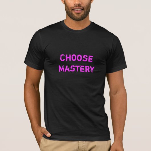 KIES MASTERY T-SHIRT (Voorkant)
