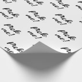 Kies me!  Cadeauverpakking voor cadeauuitwisseling Cadeaupapier (Hoek)