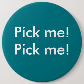 Kies me! jurylid ronde button 6,0 cm (Voorkant)