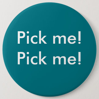 Kies me! jurylid ronde button 6,0 cm