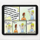 Kies me! muismat (Voorkant)