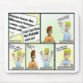 Kies me! muismat (Voorkant)