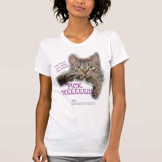 Kies MEEEE! Dames t-shirt! T-shirt (Voorkant)