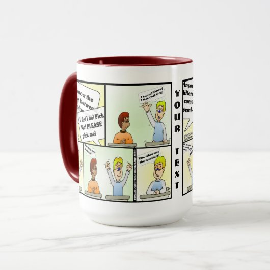 Kies mij Combo Mok (Voorkant links)