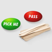 Kies Mij Pas Klaslokaal Spel Paddle Bord Handwaaier (Niet-gemonteerd)