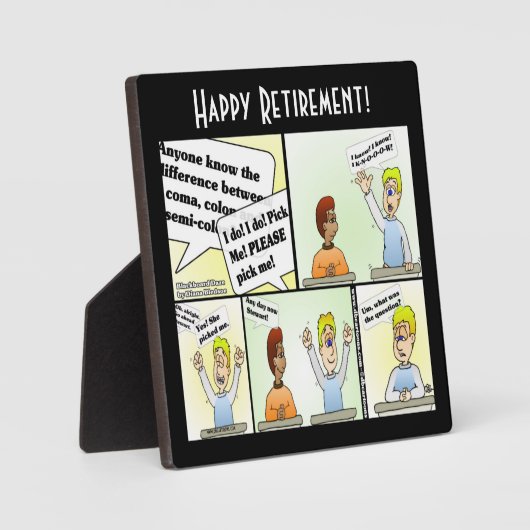 Kies mij Plaque Fotoplaat (Voorkant)