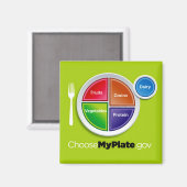 Kies mijn Bord (groen) magneet (Voorkant / Achterkant)