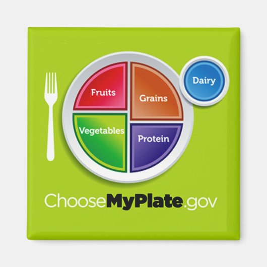 Kies mijn Bord (groen) magneet (Voorkant)