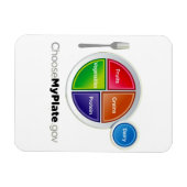 Kies Mijn Bord (wit) Magneet (Horizontaal)