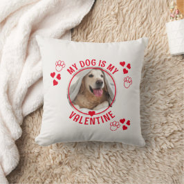 KIES MIJN DOG IS MIJN VALENTIJN Foto Kussen