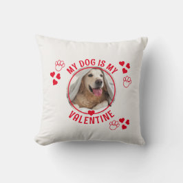 KIES MIJN DOG IS MIJN VALENTIJN Foto Kussen