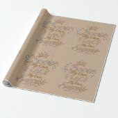 Kies Mijn Eigen Vrede en Succes Cadeaupapier (Uitgerold)